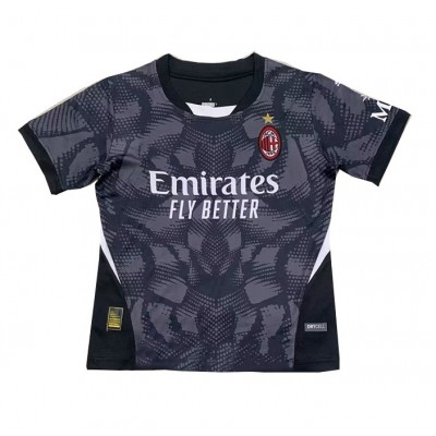AC Milan Målmand Hjemmebanetrøje 2024-25 Kortærmet AC Milan Målmand Hjemmebanetrøje 2024-25 Kortærmet